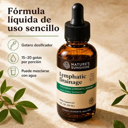 DRENAJE LINFATICO NATURAL - APOYO HERBAL